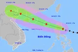 Bão Matmo tăng cấp rất nhanh, cường độ mạnh khi vào vịnh Bắc Bộ