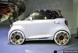 Chi tiết xe điện 2 chỗ ngồi smart Concept #2, sạc 1 lần đi được 300 km