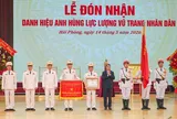 Thủ tướng Chính phủ trao danh hiệu Anh hùng LLVTND cho Công an Hải Phòng