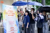 Sôi động ngày hội tiếp sinh Học viện Báo chí và Tuyên truyền