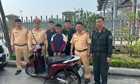 Trộm xe máy bị bắt vì đi lạc vào đường cao tốc
