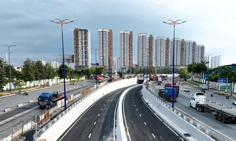 Hầm chui tại nút giao hiện đại nhất TP.HCM sắp thông xe