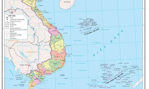 Tải miễn phí bản đồ chuẩn 34 tỉnh, thành mới của NXB Bản đồ