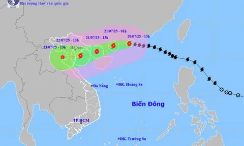 Bão số 3 sẽ tác động mạnh đến 5 tỉnh, thành phố