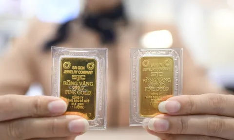 Giá vàng tăng thêm 2 triệu đồng sau một đêm