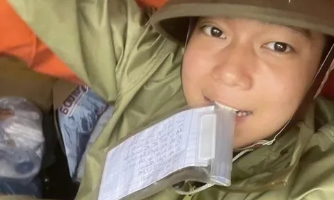 Chàng trai trốn nhà đi cứu trợ: 'Có gì nhờ đưa con về với ba mẹ'