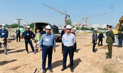 Hoàn thành cưỡng chế bàn giao mặt bằng dự án Nhà tang lễ quận Thanh Xuân