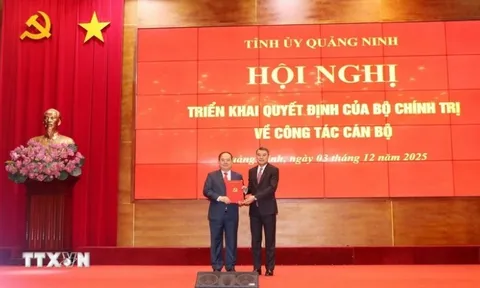 Ông Quản Minh Cường giữ chức Bí thư Tỉnh ủy Quảng Ninh