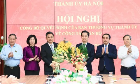 Đồng chí Vũ Đăng Định giữ chức Trưởng ban Tổ chức Thành ủy Hà Nội