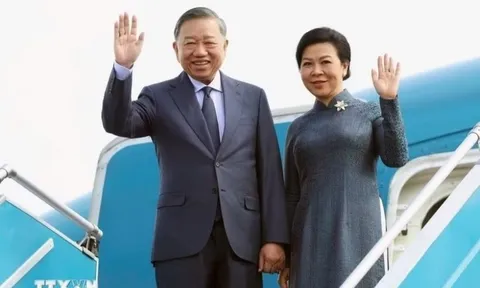 Tổng Bí thư, Chủ tịch nước Tô Lâm cùng Phu nhân lên đường thăm Nga và Pháp