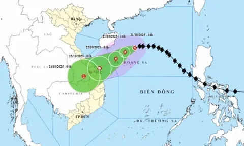 Tin bão Fengshen mới nhất: Mạnh cấp 10, cách Hoàng Sa 200 km