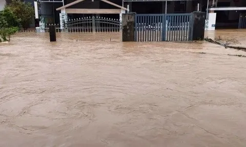Lũ trên sông Thu Bồn ở Đà Nẵng vượt đỉnh lịch sử năm 1964