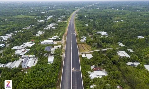 Toàn cảnh tuyến cao tốc Cần Thơ - Cà Mau sắp thông xe