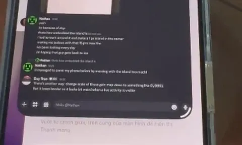 Người dùng Việt cài hệ điều hành iPad lên iPhone