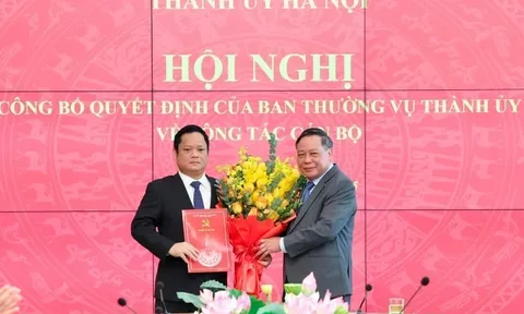 Hà Nội có tân Phó trưởng Ban Tuyên giáo và Dân vận Thành ủy