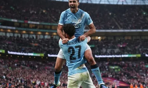 Arsenal 'ê chề' ở chung kết Carabao Cup trước Man City