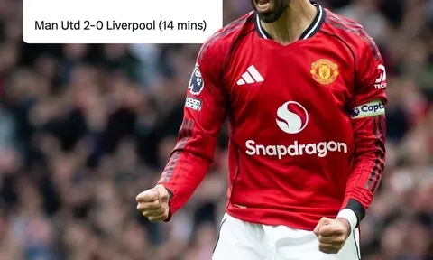 Fernandes được tính kiến tạo: MU chắc vị trí dự Champions League