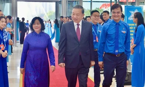 Tổng Bí thư, Chủ tịch nước Tô Lâm dự Đại hội Đoàn toàn quốc lần thứ XIII