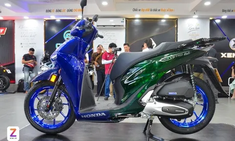 Honda SH150i nhập Italy lạ mắt với dàn áo 2 màu, giá từ 235 triệu đồng