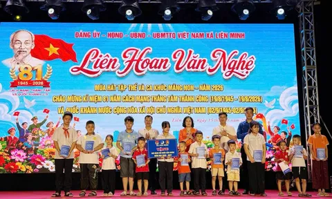 Đoàn xã Liên Minh đồng hành cùng thanh thiếu nhi, chắp cánh những ước mơ, tiếp sức đến trường