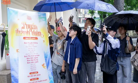 Sôi động ngày hội tiếp sinh Học viện Báo chí và Tuyên truyền