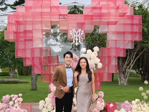 Văn Mai Hương, Thiều Bảo Trâm dự lễ cưới Hồ Quỳnh Hương