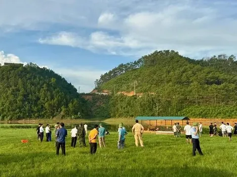 Ôtô lao xuống đập nước ở Quảng Ninh trong đêm, 2 vợ chồng tử vong