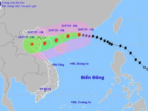 Bão số 3 sẽ tác động mạnh đến 5 tỉnh, thành phố