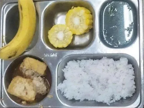 Không học nổi vì cơm bán trú không đủ no