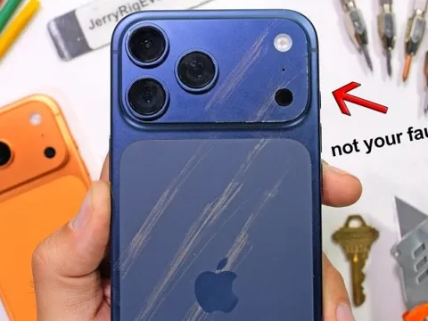 IPhone 17 Pro dễ trầy xước