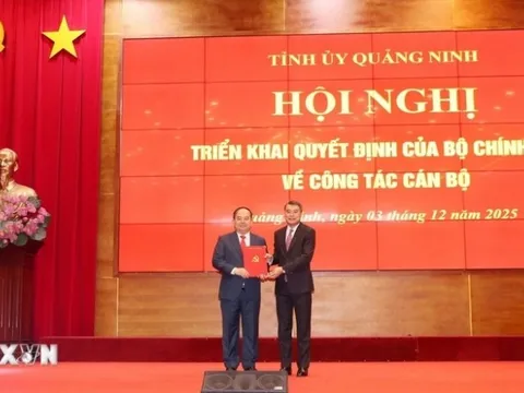 Ông Quản Minh Cường giữ chức Bí thư Tỉnh ủy Quảng Ninh