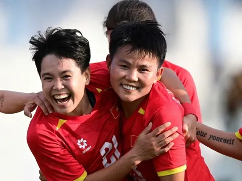 Tuyển nữ Việt Nam thắng nghẹt thở ở cúp châu Á