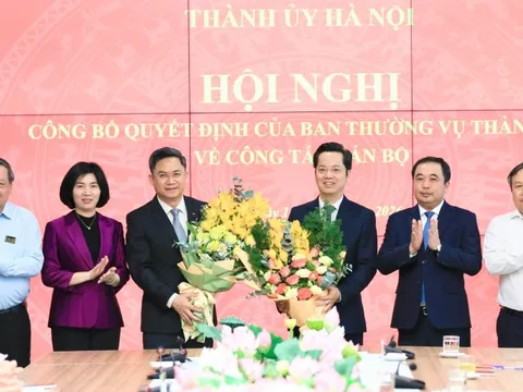 Đồng chí Vũ Đăng Định giữ chức Trưởng ban Tổ chức Thành ủy Hà Nội