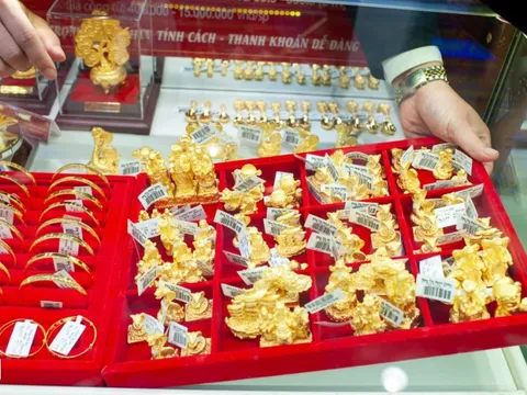 Giá vàng trong nước tăng 5 phiên liên tiếp