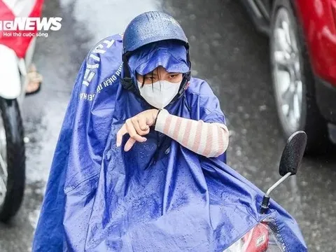 Thời tiết 13/10: Đón không khí lạnh, Hà Nội chuyển mưa rào và dông