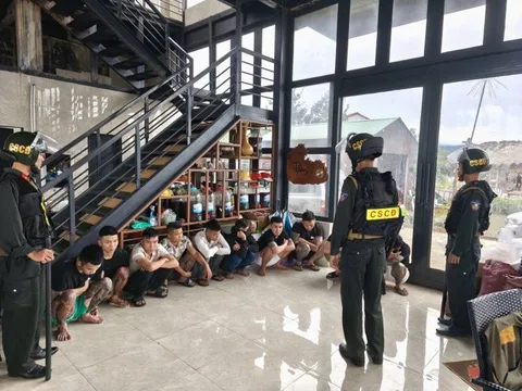 28 đối tượng tổ chức tiệc ma túy mừng sinh nhật trong homestay
