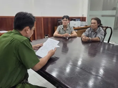 2 cha con bị bắt cùng có lệnh truy nã