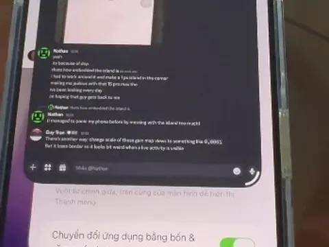 Người dùng Việt cài hệ điều hành iPad lên iPhone