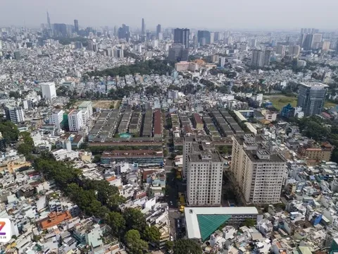 23 lô chung cư hơn 50 năm tuổi giữa trung tâm TP.HCM chờ xây mới