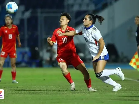Tuyển nữ Việt Nam thua trước Philippines ở phút bù giờ