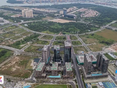 Khu đất dự kiến xây tòa tháp 99 tầng ở Thủ Thiêm