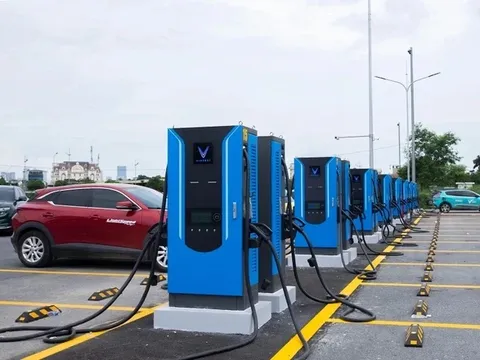 Mỗi 'siêu trạm sạc' của VinFast sẽ cùng lúc phục vụ 100 ôtô điện
