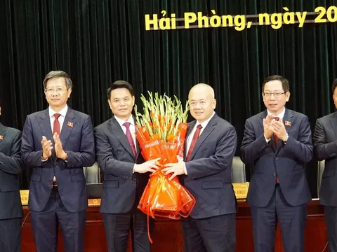 Ông Đỗ Thành Trung được bầu làm Chủ tịch UBND thành phố Hải Phòng