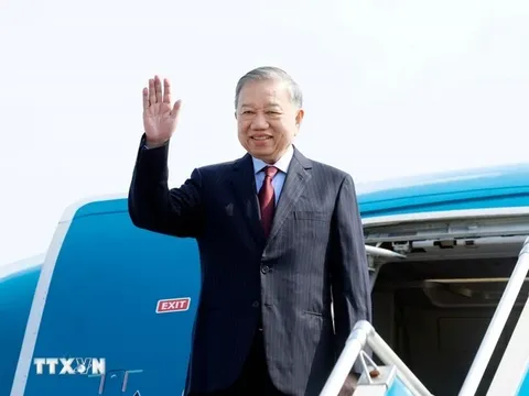 Tổng Bí thư, Chủ tịch nước lên đường thăm Ấn Độ