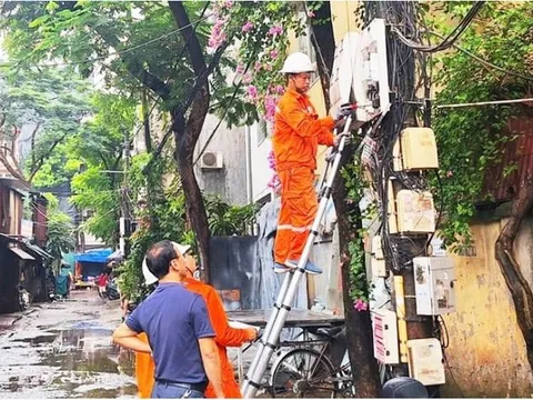 Cắt điện, nước công trình xây dựng sai phép từ 1/7 trên địa bàn Hà Nội