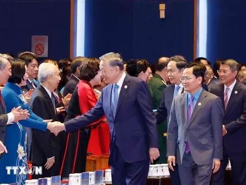 Tổng Bí thư, Chủ tịch nước Tô Lâm dự Đại hội XIV Công đoàn Việt Nam