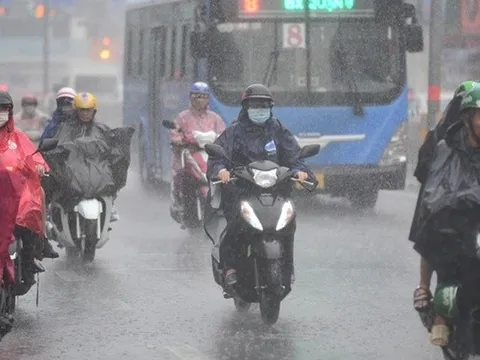 Dự báo thời tiết Nam Bộ và TP.HCM ngày 13/8: Chiều tối mưa dông