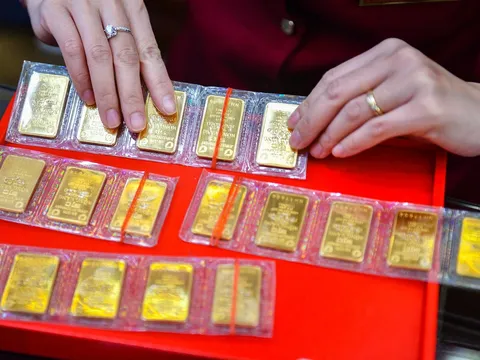 Giá vàng miếng tăng trở lại, tiến sát mốc 145 triệu đồng/lượng