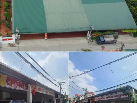 Nghi vấn dãy bách hóa tổng hợp xây trên đất nông nghiệp?