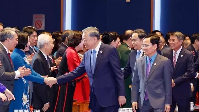 Tổng Bí thư, Chủ tịch nước Tô Lâm dự Đại hội XIV Công đoàn Việt Nam